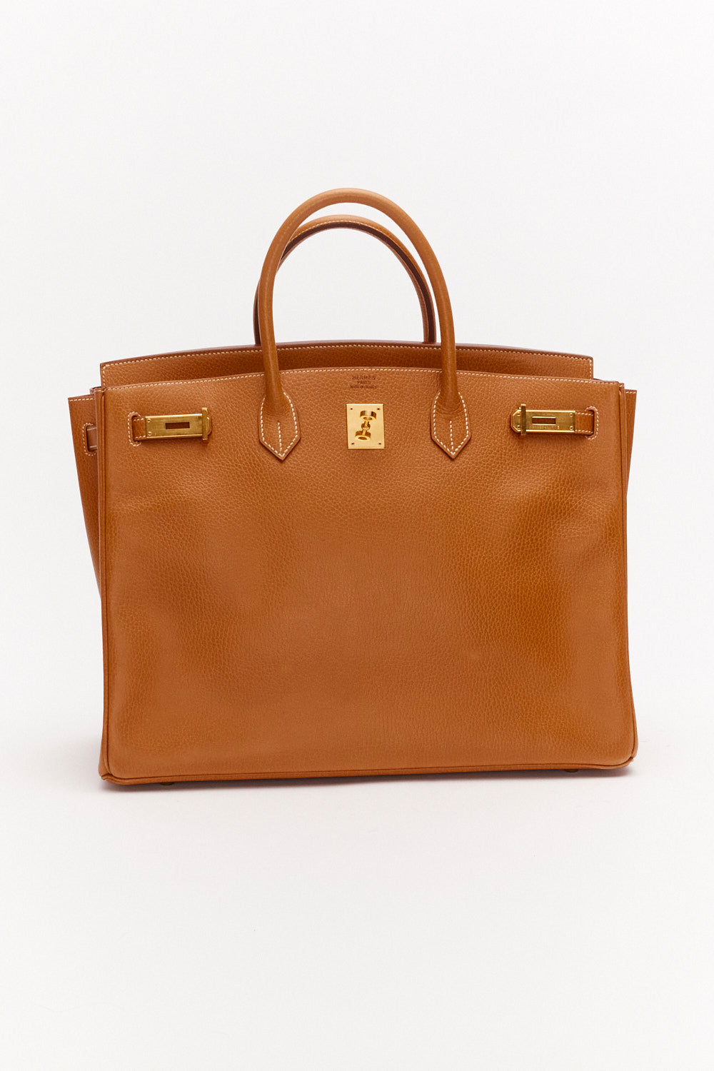 Hermès Vintage 1994 Birkin 40cm In Caramel Ardennes Leather with Gold Hardware