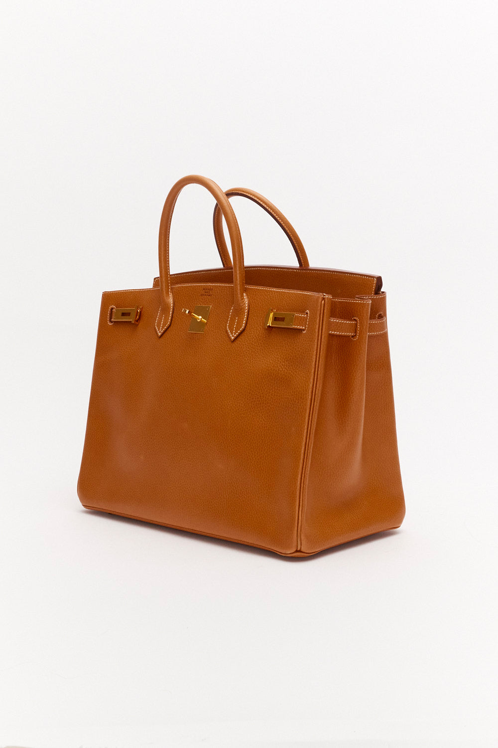 Hermès Vintage 1994 Birkin 40cm In Caramel Ardennes Leather with Gold Hardware