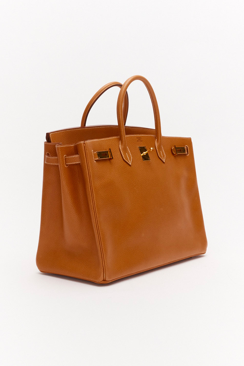 Hermès Vintage 1994 Birkin 40cm In Caramel Ardennes Leather with Gold Hardware