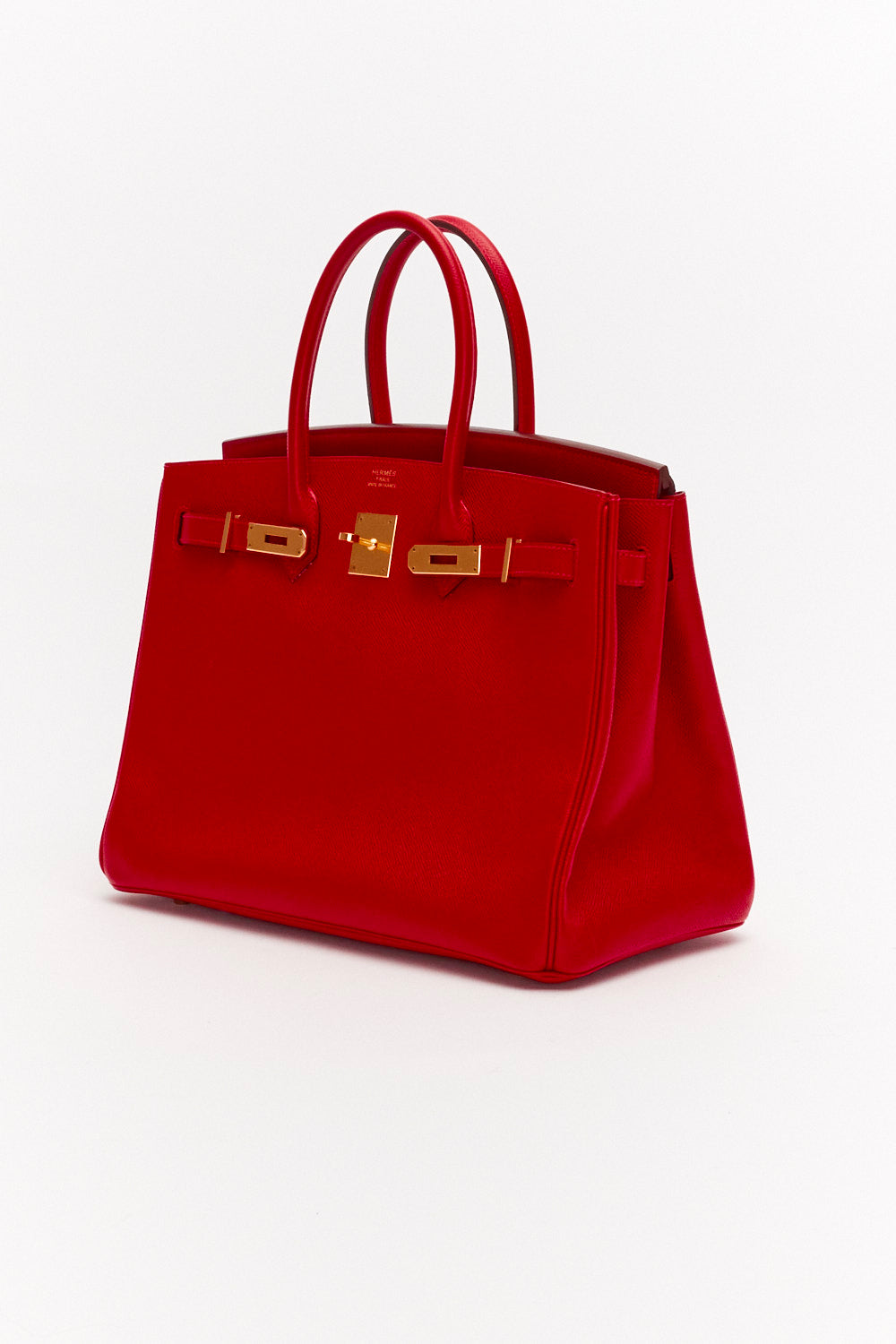 Hermès Birkin 35cm in Rouge Casaque Epsom Leather with Gold Hardware