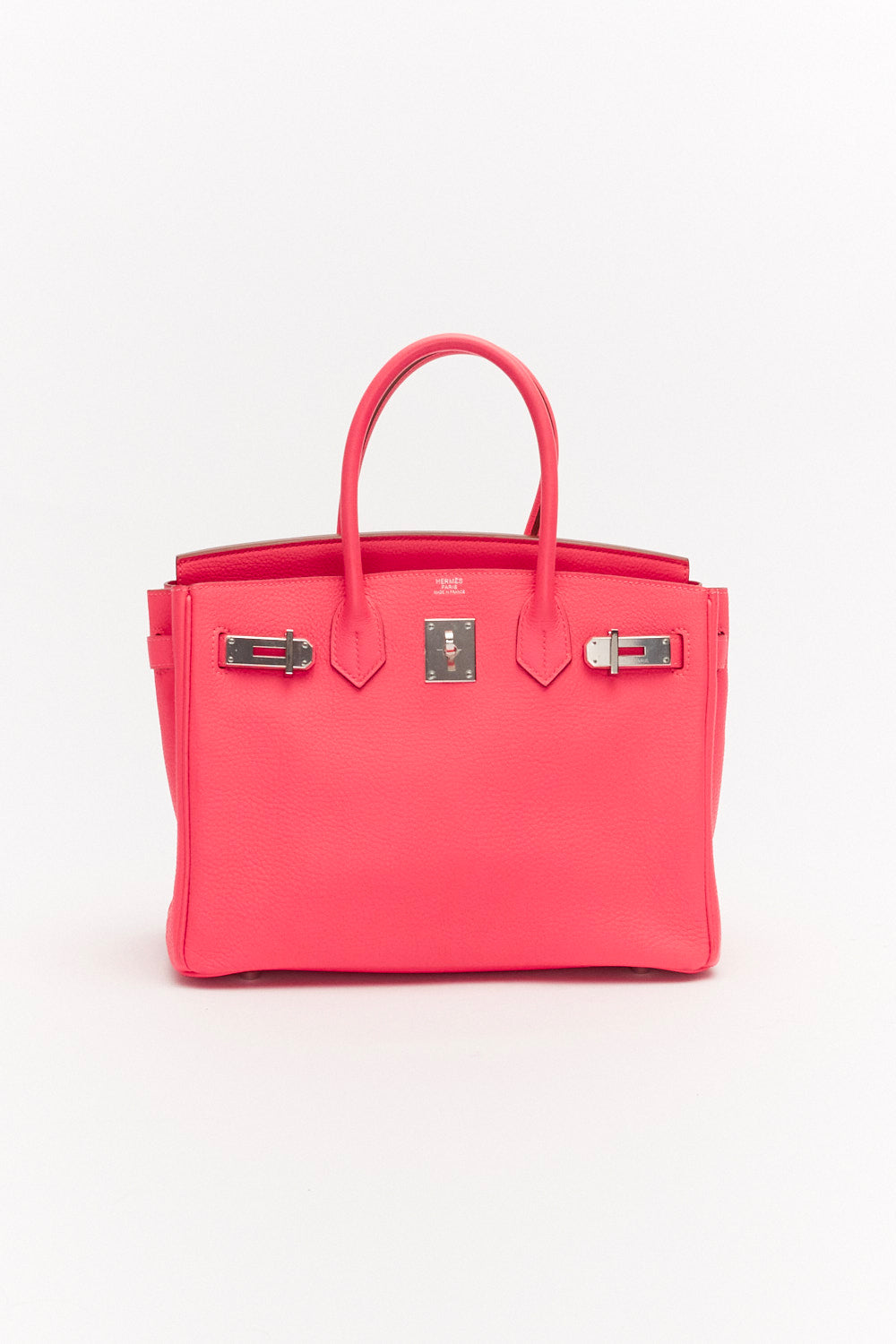 Hermès Birkin 30cm in Rose Lipstick Togo Leather with Palladium Hardware