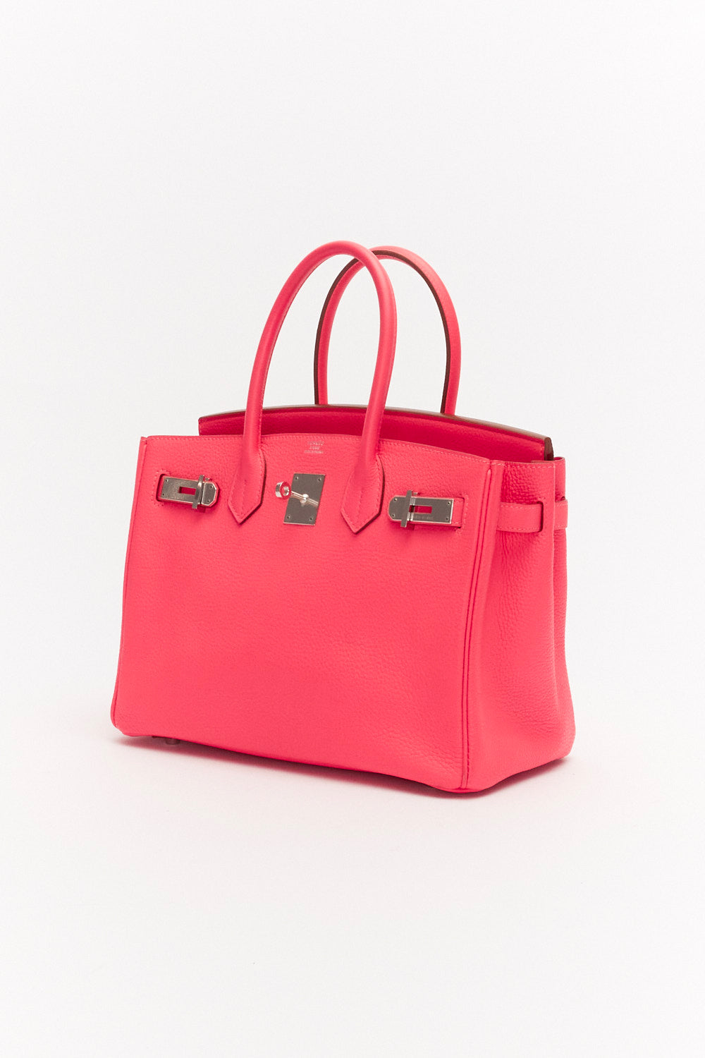 Hermès Birkin 30cm in Rose Lipstick Togo Leather with Palladium Hardware