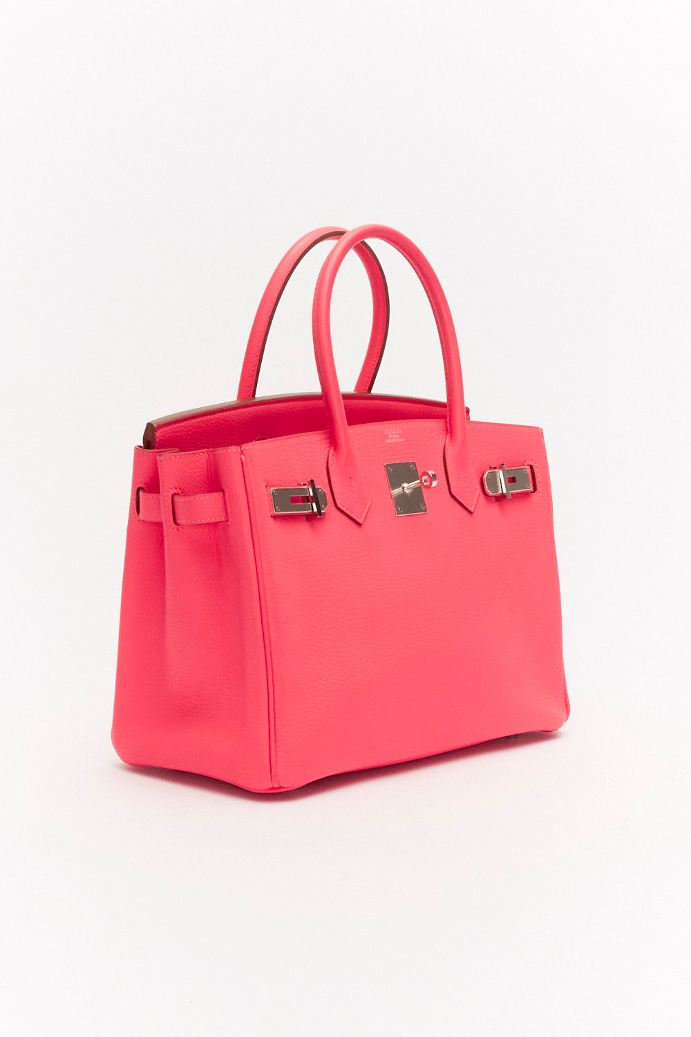 Hermès Birkin 30cm in Rose Lipstick Togo Leather with Palladium Hardware