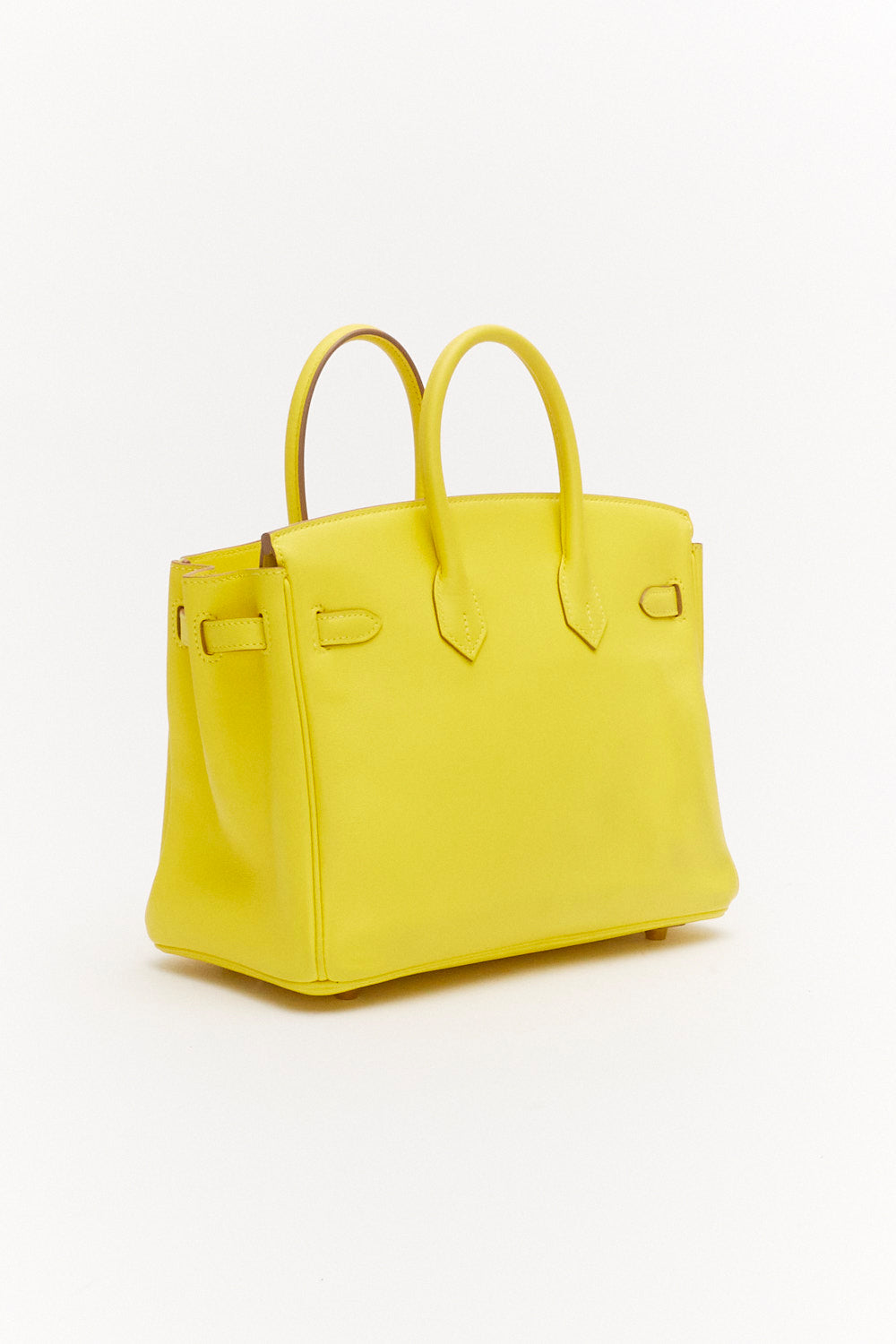 Hermès Birkin 25cm in Lime Swift Leather with Gold Hardware