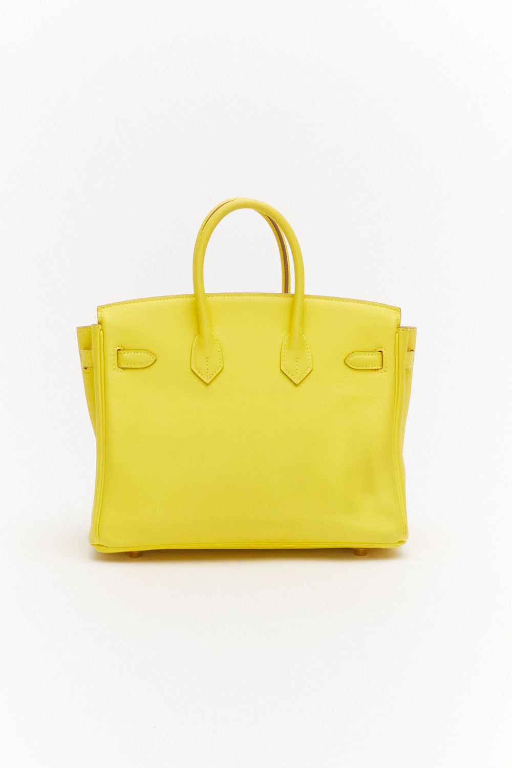 Hermès Birkin 25cm in Lime Swift Leather with Gold Hardware