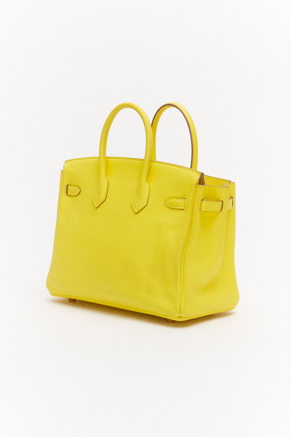 Hermès Birkin 25cm in Lime Swift Leather with Gold Hardware