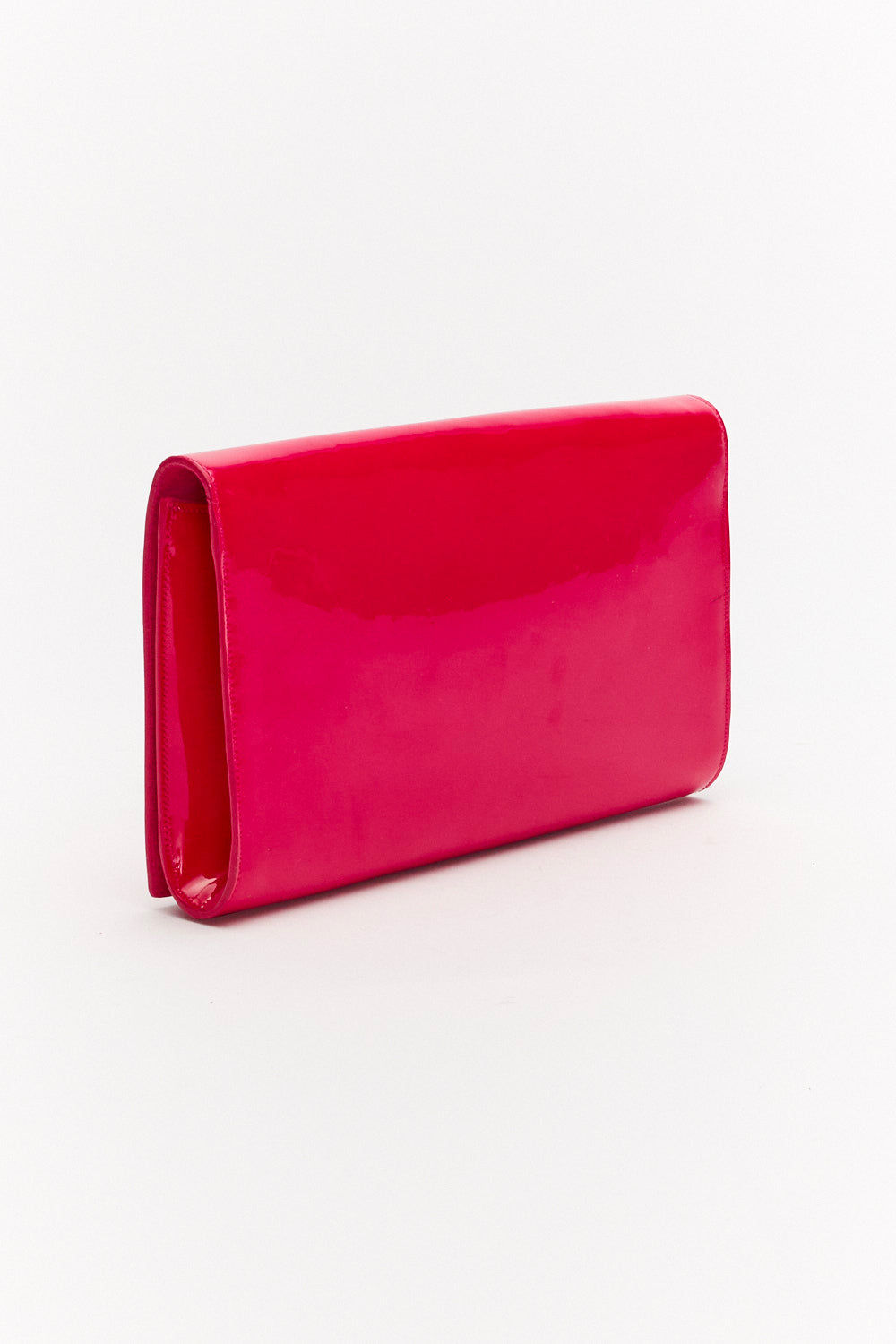 Yves Saint Laurent Belle de Jour Pink Patent Leather Clutch