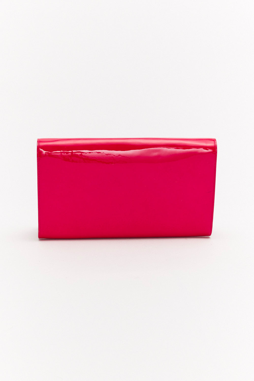 Yves Saint Laurent Belle de Jour Pink Patent Leather Clutch