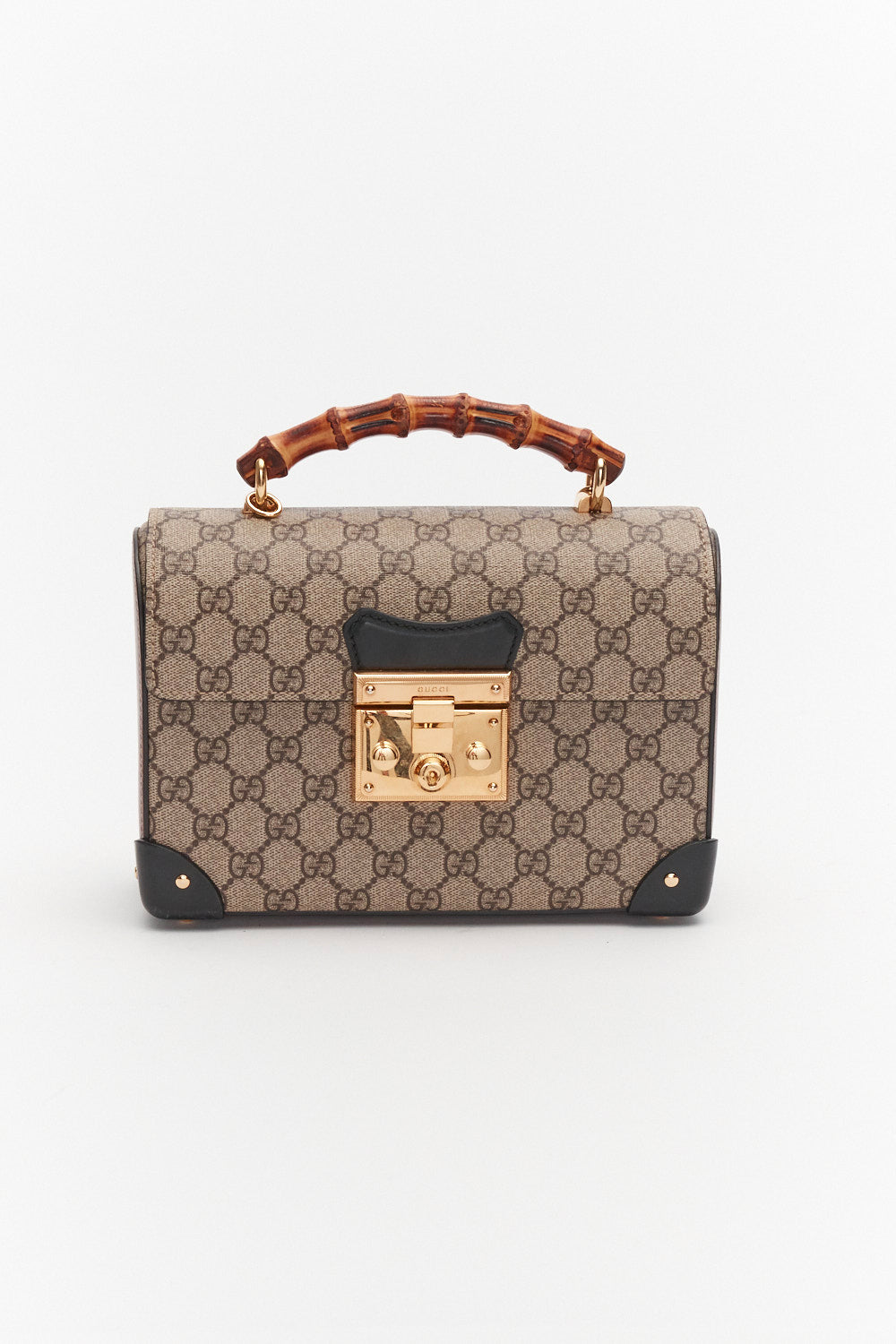 Gucci Small Padlock Bamboo Shoulder Bag