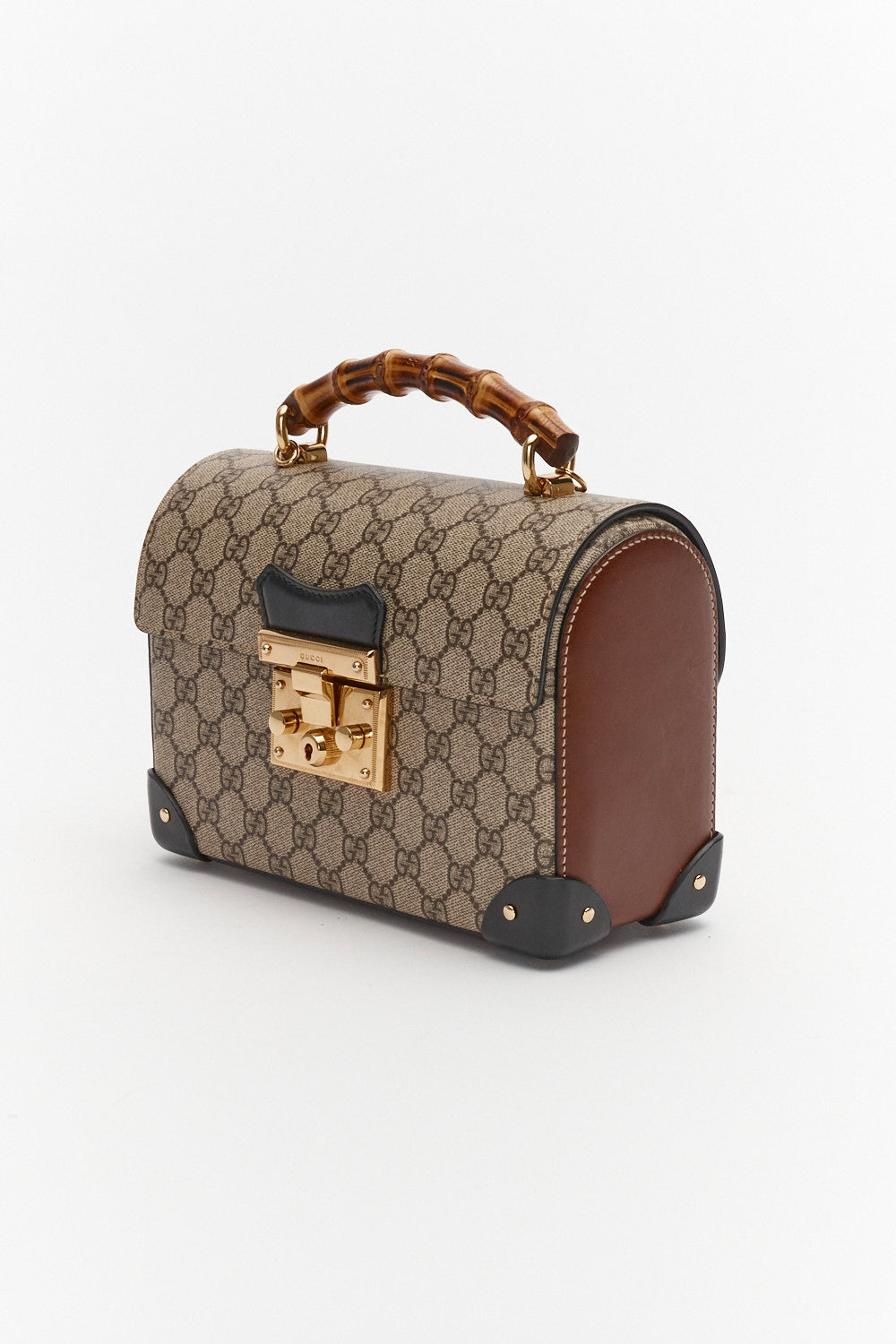 Gucci Small Padlock Bamboo Shoulder Bag