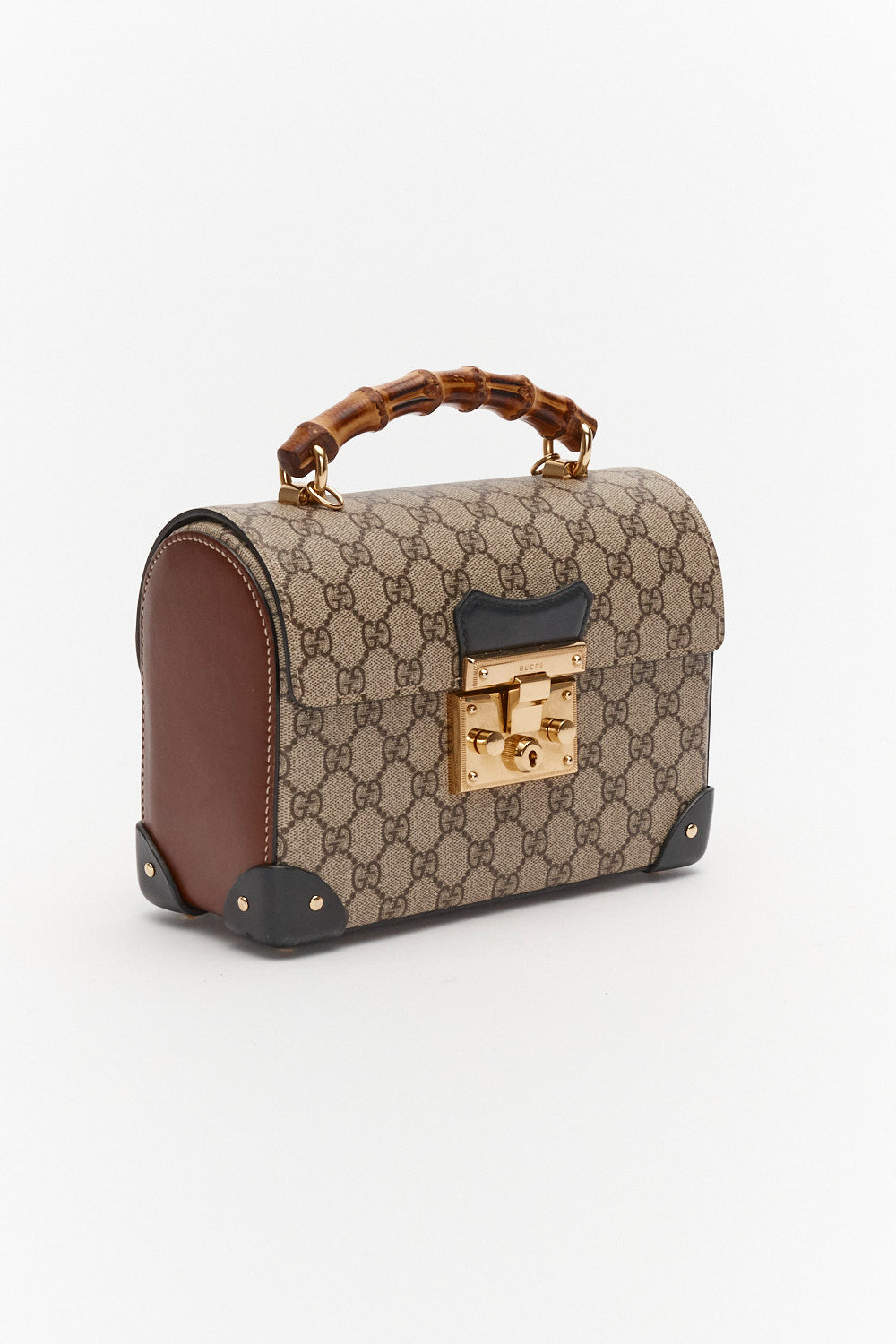 Gucci Small Padlock Bamboo Shoulder Bag