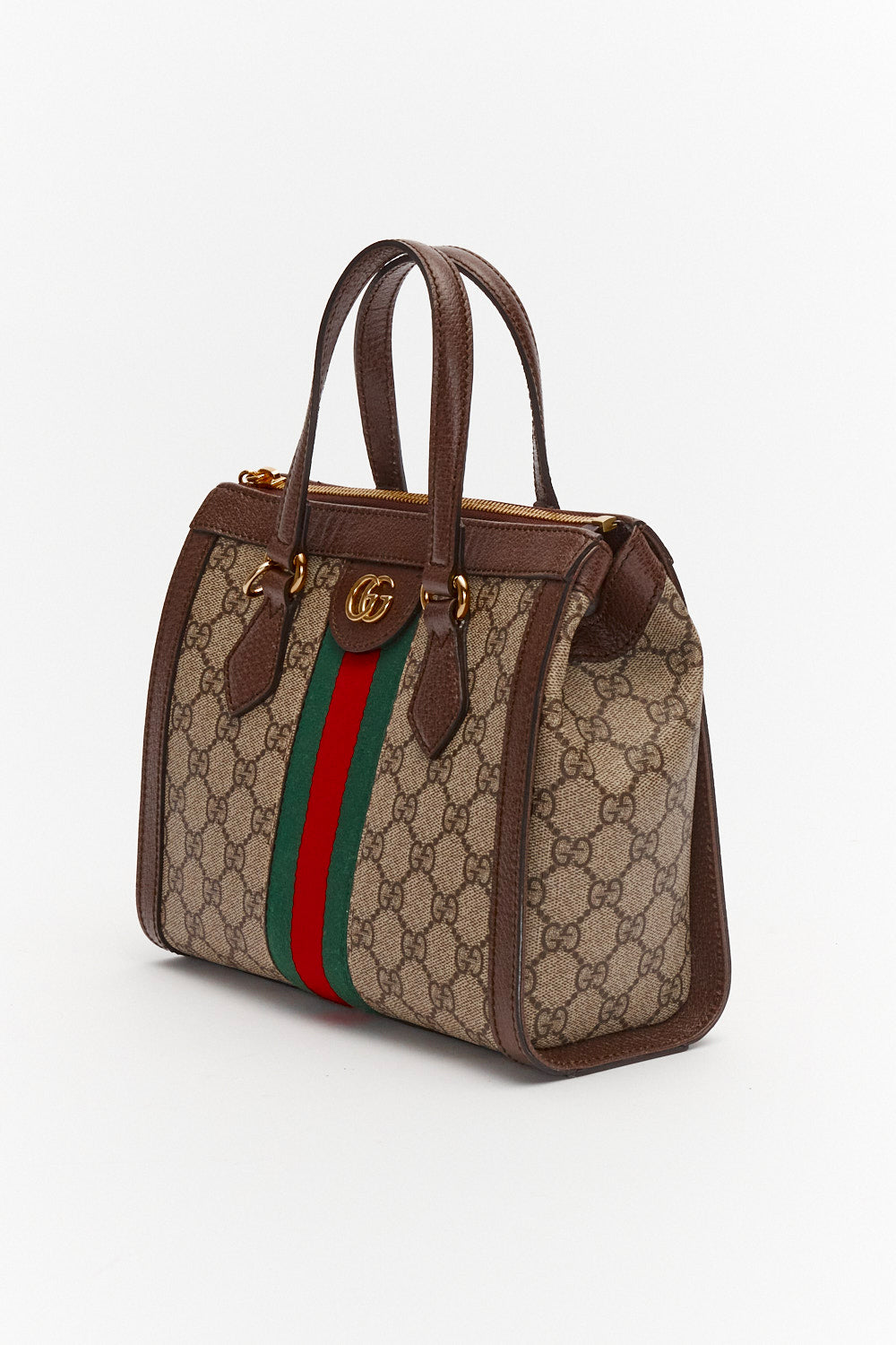 Gucci Original GG Supreme Canvas Ophidia Tote Small