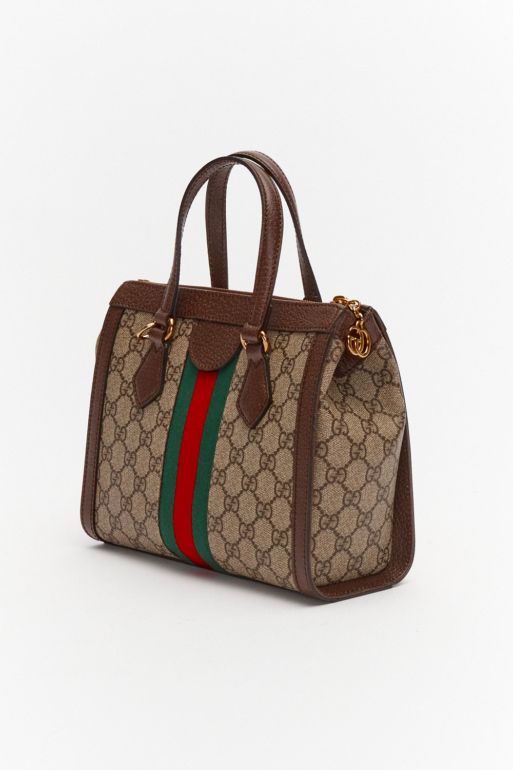 Gucci Original GG Supreme Canvas Ophidia Tote Small